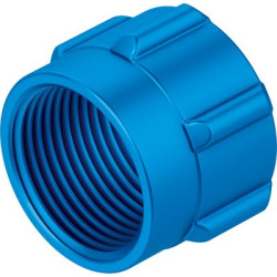 Nakrętka do rur, seria: MCK, Stop aluminium, M6