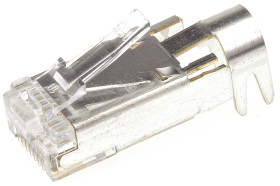 Złącze RJ45 Męski Złącze RJ45 Montaż na kablu Cat5e Hirose, proste, 8P8C-żyłowe
