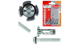 Kołek Stalowy Typu Molly M4x25 /6Szt./