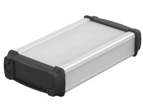 Obudowa ogólnego użytku Aluminium szerokość zew. 100 mm długość zew. 57,5 mm wys. zew. 22 mm Bopla IP40 Aluminium