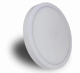 Plafon nowoczesny klasyczny okrągły LED LORIA do minimalistycznego salonu LP-2526/1C-40 WH Light Prestige