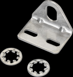 Mounting bracket, 25 x 33 x 23 mm for sensors in cylindrical design, E10734