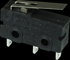 CSM40510A V4 Microswitch 5A Short Lever Solder Terminals