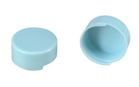 Osłona potencjometrów 16mm pastelowa niebieska