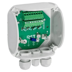 Ochronnik przeciwprzepięciowy RST BOX GDT do sieci LAN i kamer IP w obudowie zew. IP65 /600 060/