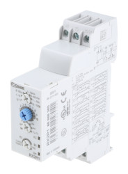 Timer Relay Szyna DIN 24 V dc, 24 → 240V ac 2-stykowy Crouzet 2 C/O 0.1 s → 100h Wielofunkcyjne funkcyjny