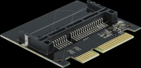 64101 SATA 22 pin male to CFast slot Adapter