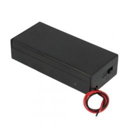 KOSZYK AKUM.2X18650 Z POKRYWA I PRZEWODE