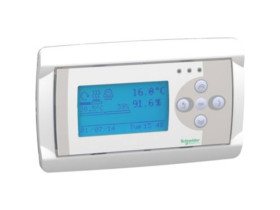 Modicon M171 Sterownik PLC HVAC 3xAI CAN Modbus SL/TCP BACNet zasilanie 24 48V wyświetlacz TM171PFE03 SCHNEIDER ELECTRIC