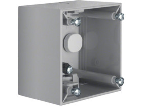 Integro Flow Puszka natynkowa 1 pojedyncza wysoka szary 911512517 HAGER