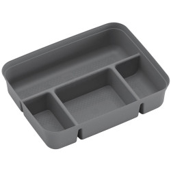 KIS 244600 K-Latch Insert Stackable 355x85x265mm Grey 4 Compartments