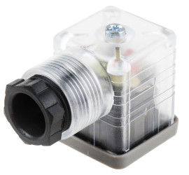 Złącze do elektromagnesu A 3P+E 24 V AC Żeński LED: Tak dławnica PG11 Śruba RS PRO