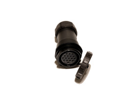 Złącze wielostykowe przemysłowe 17-pinowe Montaż na kablu Gniazdo RS PRO