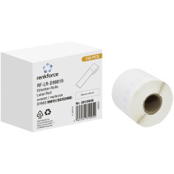 Renkforce Rf-6027812 Label Roll White Paper 190X54 mm 110 Pcs Permanent Adhesive
