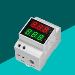 Miernik Woltomierz / Amperomierz (D52-2042) 80-300V AC