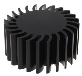 Radiator 105 (Dia.) x 50mm 1K/W Uniwersalna Okrągła Aluminiowa