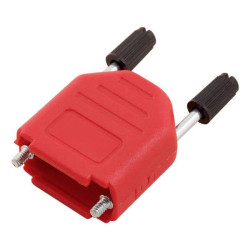 Encitech 6353-0103-01 D-Sub Housing 9-pin Plastic 180&#xB0; Red 1pc