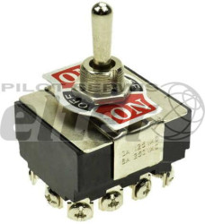 Przełącznik dźwigniowy ON-OFF 8PIN 10A/250V