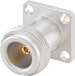 Złącze RF Montaż na panelu Żeński typ złącza Złącze SMA Lutowane