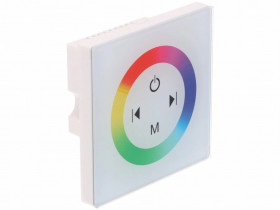 Sterownik LED panel RGB 3x4A biały 12-24V Prescot