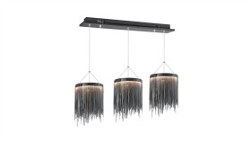 Lampa Wisząca Cascata Black 54W Led Ml3796 Milagro