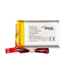 1500mAh 3,7V Li-PO 2-PIN 50x34x8mm JST