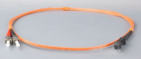 Patchcord światłowodowy MTRJ-ST OM1 62,5/125µm MM duplex dł.1m