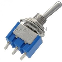 MTS 102 Przeł.hebel. stab ON-ON 2-pozycyjny 3p