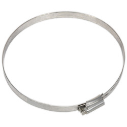 Sealey SHCSS6 Hose Clip Stainless Steel &#xD8;130-150mm Pack of 5