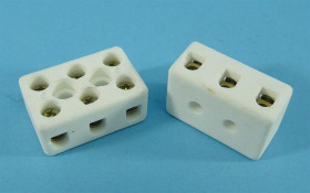 KOSTKA ELEKTR. 3-PIN 10A/250V CERAMICZNA