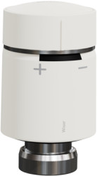 Radiator thermostat, 0 to 45 °C, white, for Wiser hub generation 2, CCTFR6100