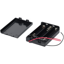 Comfortable SBH-331AS Battery Box 3 x AA with Switch