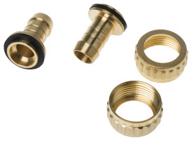 Złącze do węży średnica wew: 1/2cal Złączka wąż-kran 3/4cal RS PRO