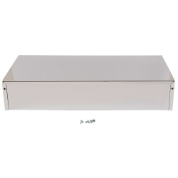 Hammond 1411YU Utility Metal Case 406x203x76mm Aluminium Natural