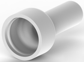 End connectorwith insulation, 0.3-2.0 mm², AWG 22 to 14, natural, 17.27 mm, 8-35115-1