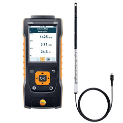 testo 440 zestaw z sondą termiczną
