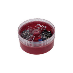 NWS 144-BI-400 Ferrule Set 400 Pieces 0.5-2.5mm&#xB2; Multi-Coloured
