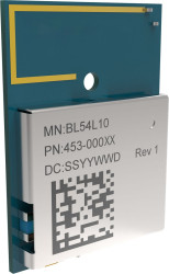 Moduł WiFi i Bluetooth 453-00225C, 802.15.4, ADC, GPIO, I2C, I2S, PWM, SPI, UART, 1.7 → 3.3V, Ezurio
