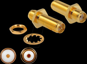 89969 Adapter SMA jack &gt; RP-SMA jack