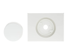 K.1 Element centralny z pokrętłem regulacyjnym do ściemniacza obrotowego śnieżnobiały 11357009