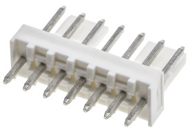 Złącze szpilkowe 7-pinowe raster: 2.54mm -rzędowe Molex Przewlekany Męski 4.0A 250.0 V.