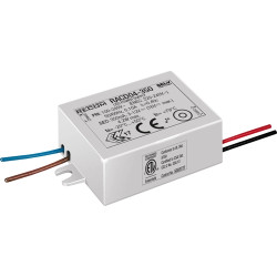 LED power supply, 90-264 VAC, 4.2 W, 1 output, 3-12 VDC, RACD04-350