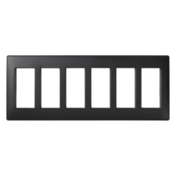 Simon Connect Ramka obudowy S500 6-modułowa 12x K45 szary grafit 51010106-038