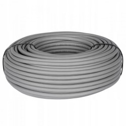 Kabel teleinformatyczny F/UTP kat.6 wewnętrzny Dca LSZH szary NEKU / 50m/