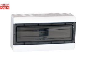 Rozdzielnica natynkowa 18-mod. DC 1500V dedykowana do instalacji fotowoltaicznych PV IP55 6665-218/1 TAREL