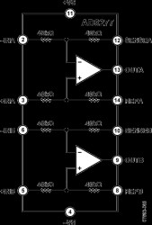 Low Power, Wide Supply Range, Low Cost Unity-Gain Difference Amplifiers