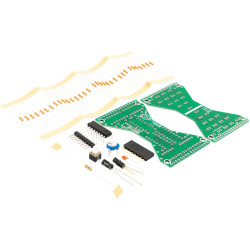 Hourglass kit: Electronics soldering & model making set | DIY Arduino soldering station | LED clock kit | Robot kit | Unique hou