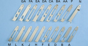Śledź montażowy PCB, Złącze D-Sub 9-stykowe/złącze D-Sub 25-stykowe, Bez uch mocujących, Strona podzespołów