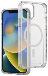 Hama Futerał backcase Apple iPhone 12, iPhone 12 Pro przeźroczysty Kompatybilny z MagSafe, Ładowarka indukcyjna 00138183