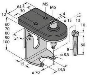 Turck 6901127 Zestaw montażowy BTS-DSU35-ZF07-M8 1 szt.